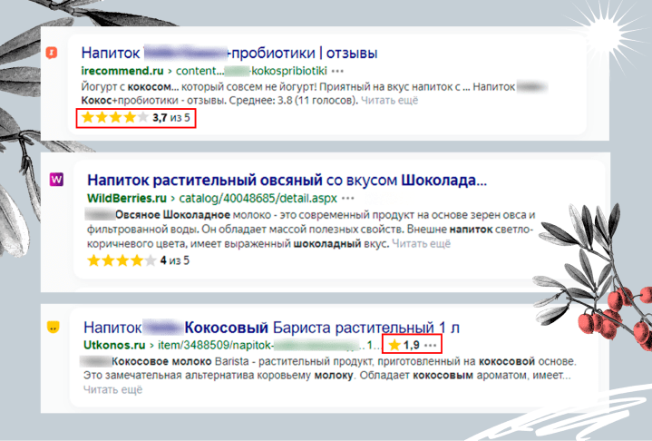 Позиции в топ-10 до начала работы
