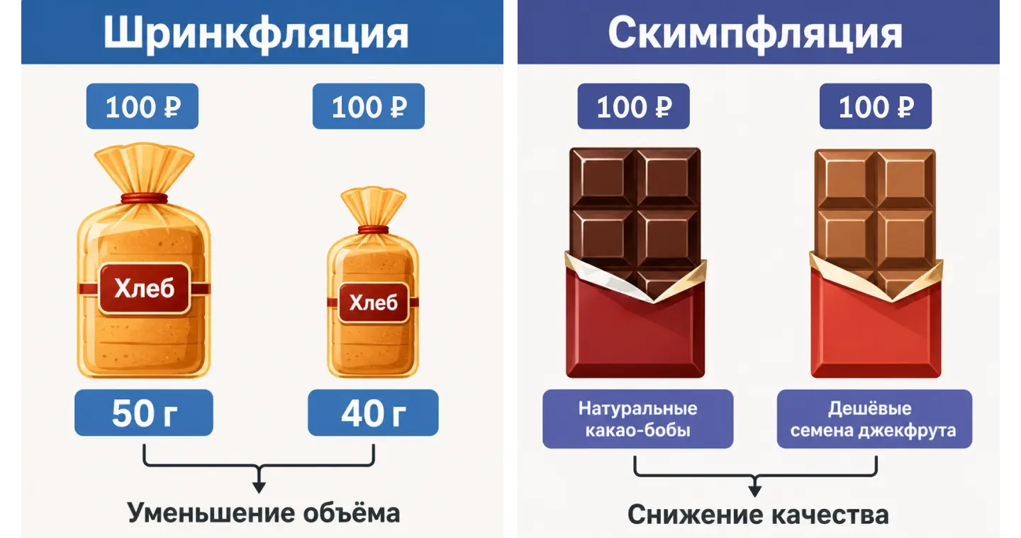 Как выглядит шринкфляция