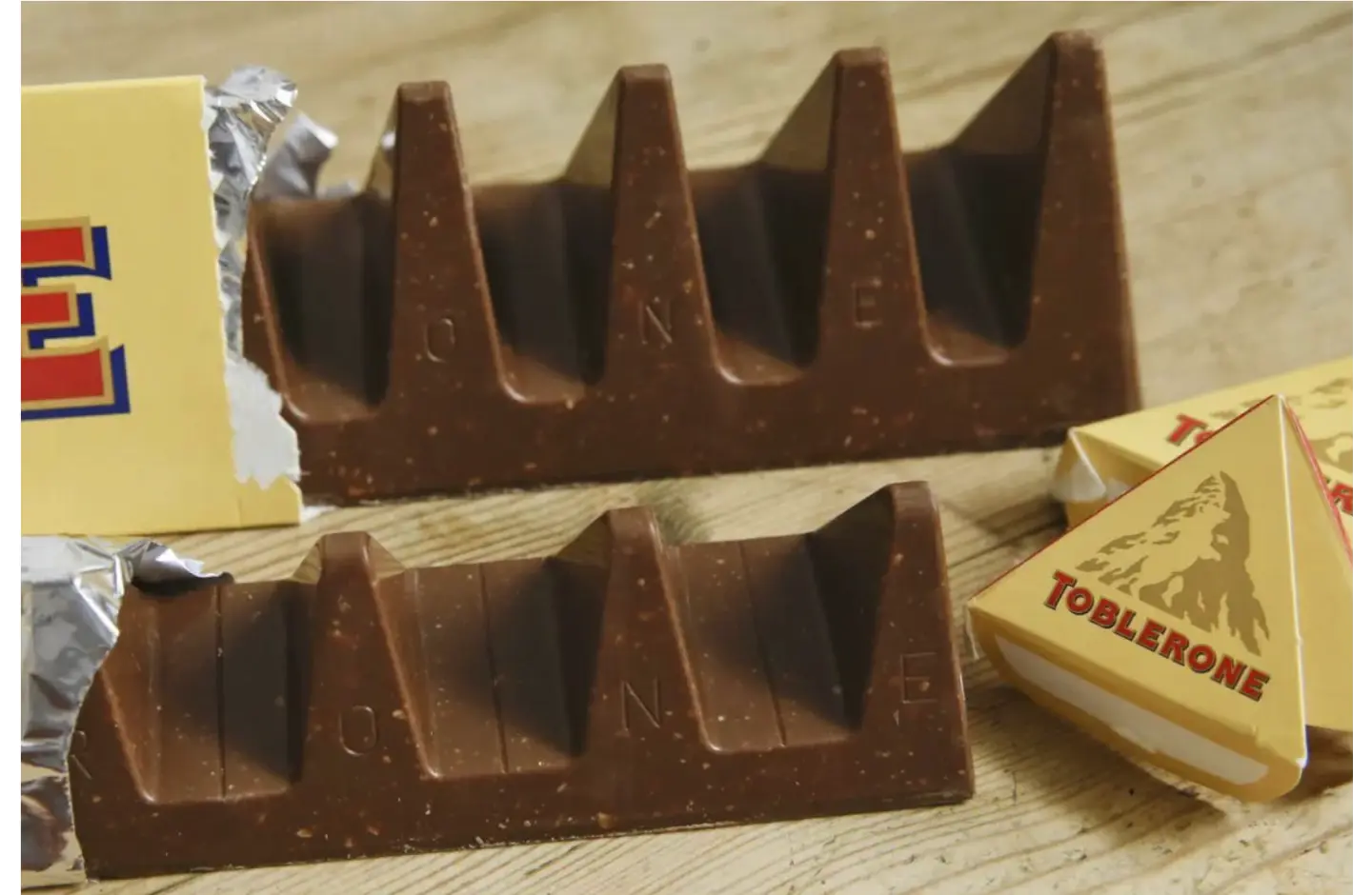 Шринкфляция Toblerone
