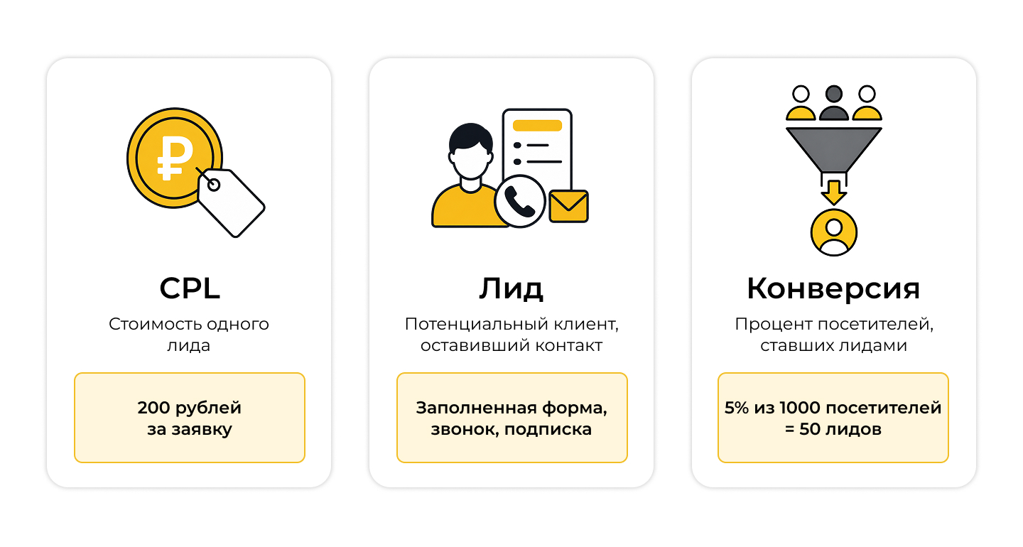 Пример связи конверсии и стоимости лида Пример связи конверсии и стоимости лида