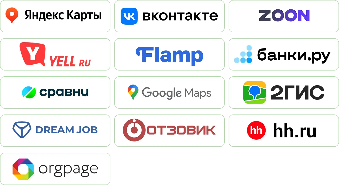 Сайты для работы с репутацией страховой компании в нейросетях